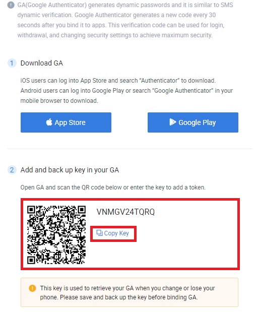 اپلیکیشن Google Authenticator را برای نسخه های اندروید و آی او اس تلفن همراه دانلود کنید