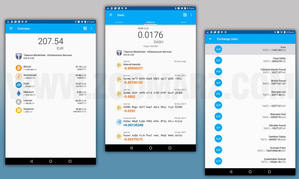 بهترین کیف پول بیت کوین کش کیف پول 