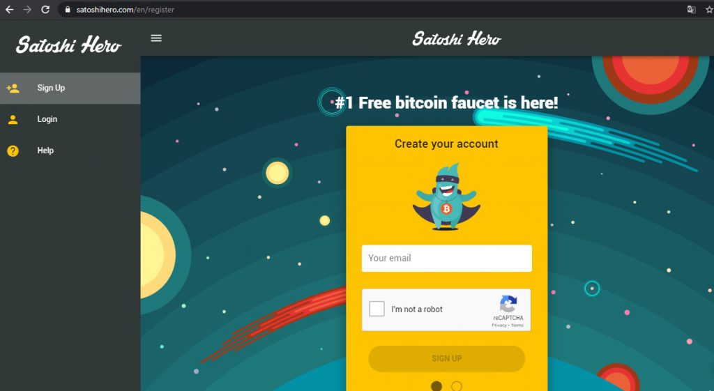 satoshihero - به دست آوردن بیت کوین رایگان