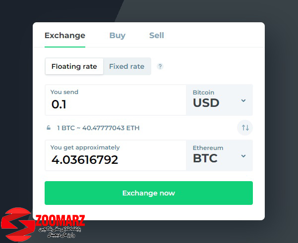 طریقه تبدیل ارز های دیجیتال در صرافی Changelly