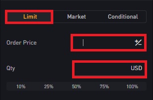 سفارش لیمیت