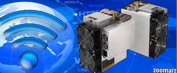 اینترنت دستگاه ماینر