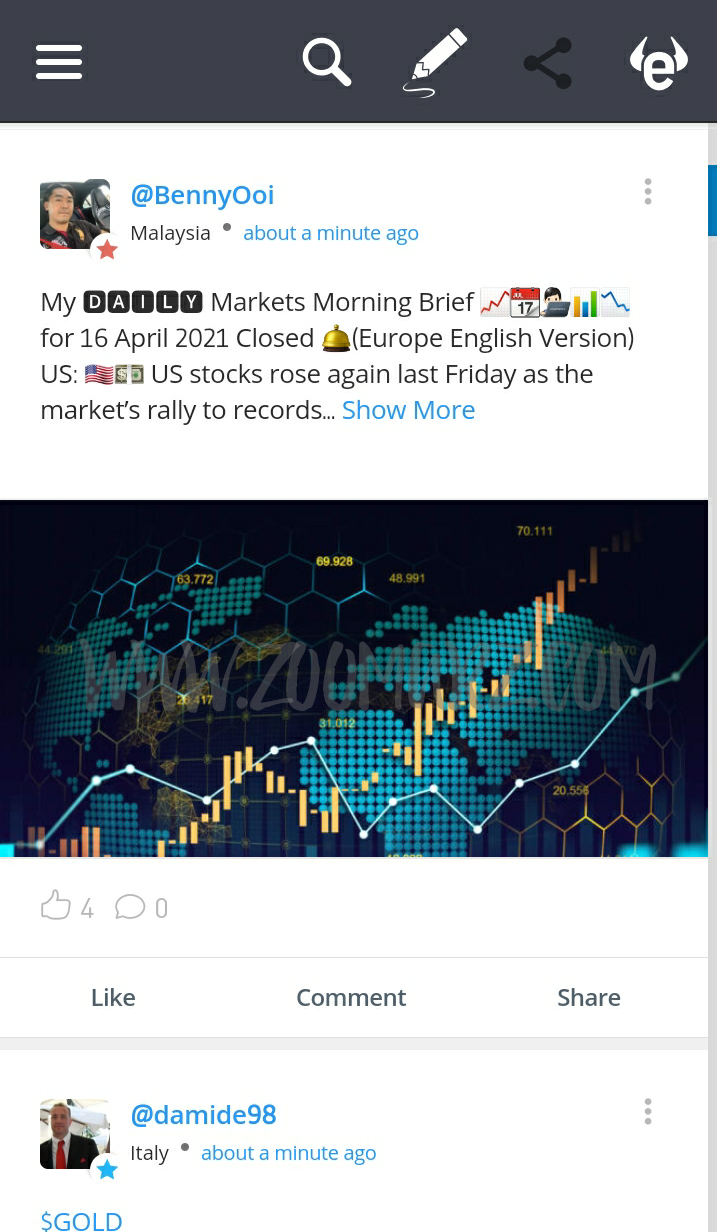 News feed