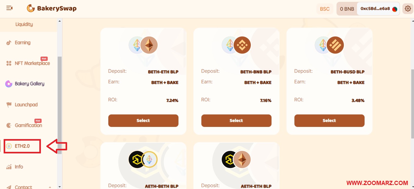 8.تولید نقدینگی ETH2.0