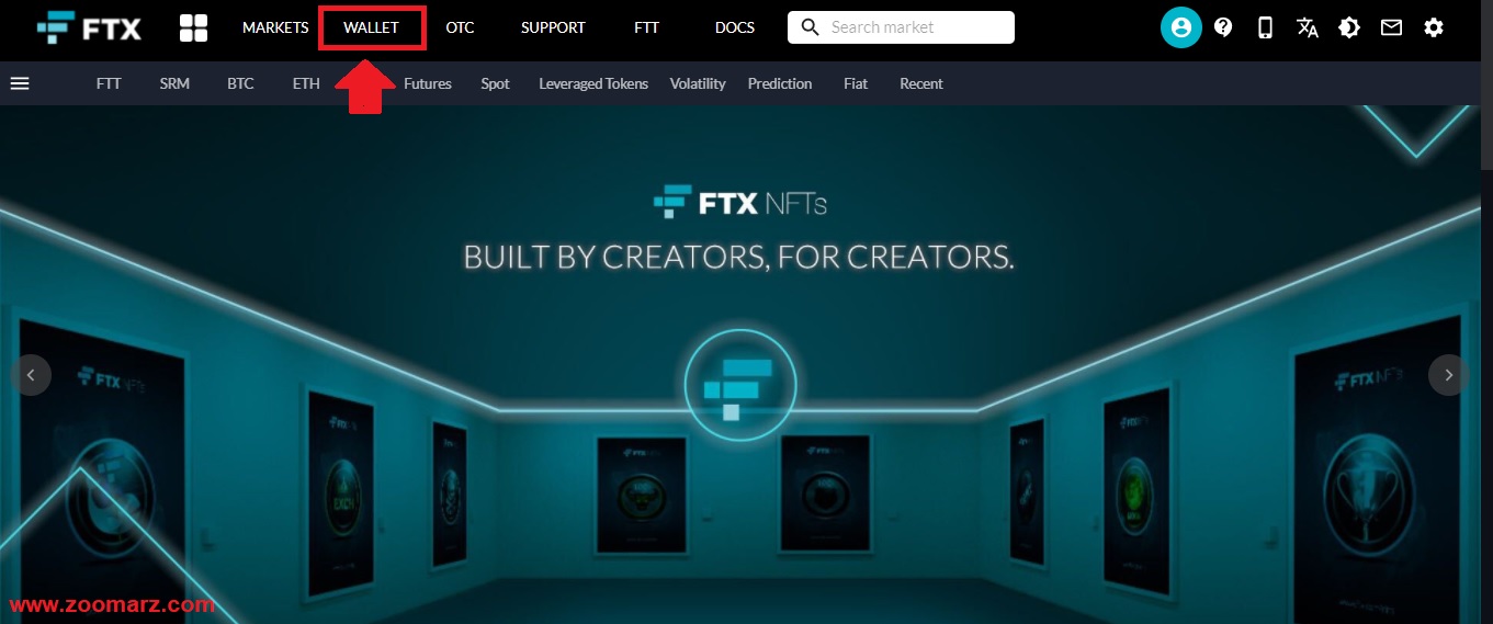 آموزش واریز Deposit ارز دیجیتال در صرافی FTX