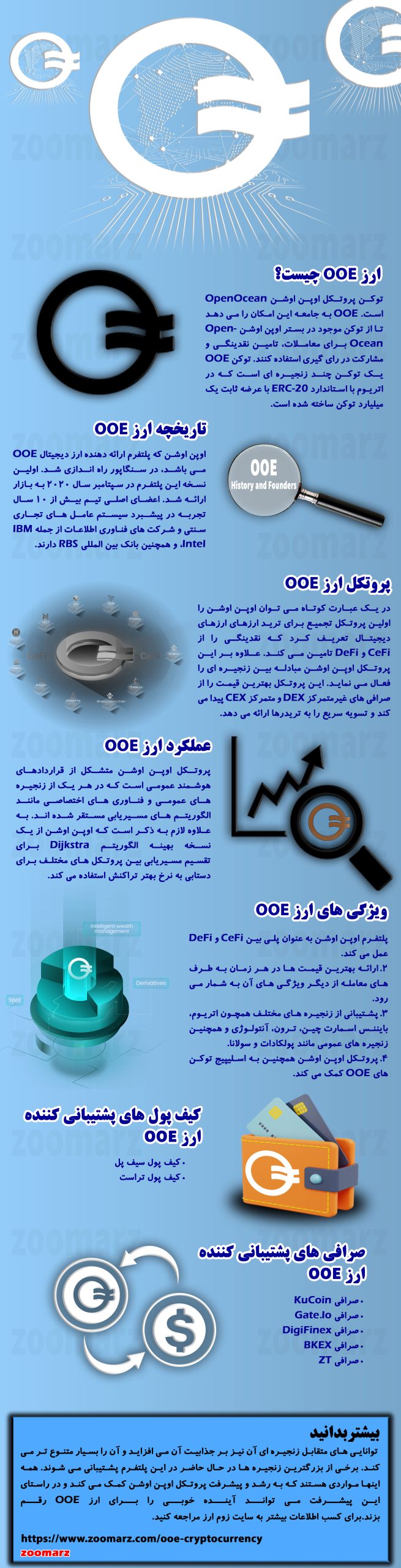 اینفوگرافیک ارز دیجیتال OOE