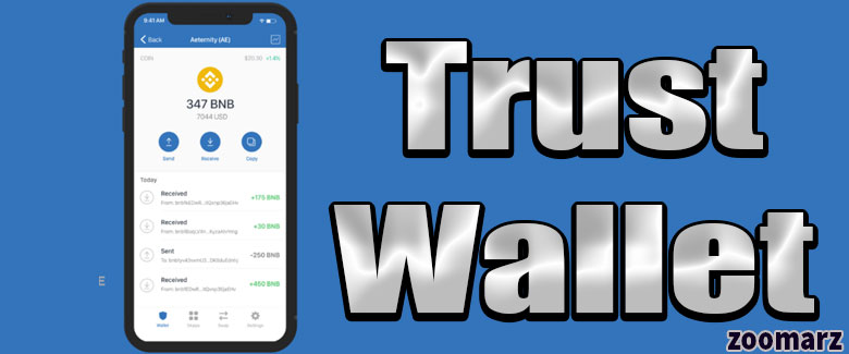 کیف پول نرم افزاری تراست Trust