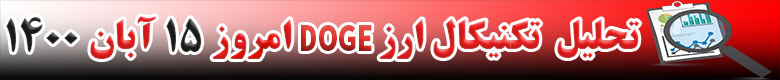 تحلیل تکنیکال ارز DOGE امروز 15 آبان 1400