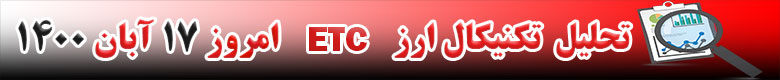 تحلیل تکنیکال ارز ETC امروز 17 آبان 1400