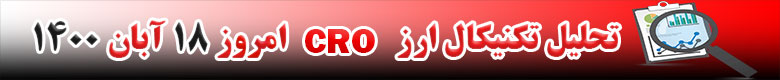 تحلیل تکنیکال ارز CRO امروز 18 آبان 1400