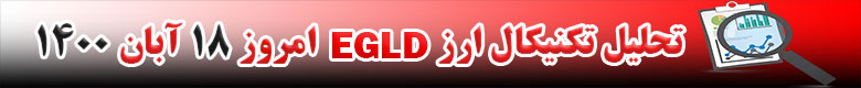 تحلیل تکنیکال ارز EGLD امروز 18 آبان 1400