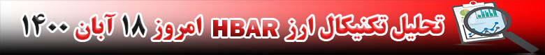 تحلیل تکنیکال ارز HBAR امروز 18 آبان 1400
