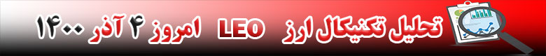 تحلیل تکنیکال ارز لئو LEO امروز 4 آذر 1400