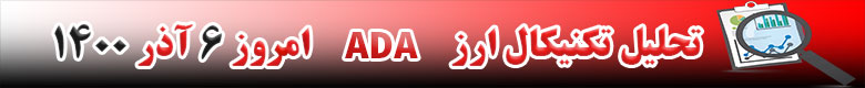 تحلیل تکنیکال ارز کاردانو ADA امروز 6 آذر 1400
