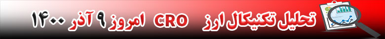 تحلیل تکنیکال ارز CRO امروز 9 آذر 1400