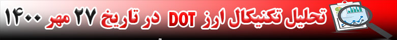 تحلیل تکنیکال ارز DOT در تاریخ 27 مهر 1400