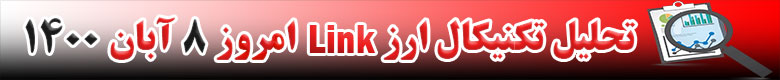 تحلیل تکنیکال ارز LINK امروز 8 آبان 1400