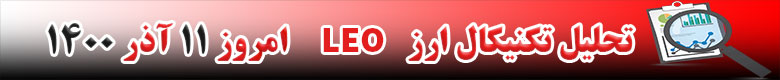 تحلیل تکنیکال ارز لئو LEO امروز 11 آذر 1400