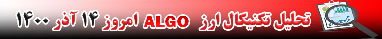 تحلیل تکنیکال ارز الگورند ALGO امروز 14 آذر 1400