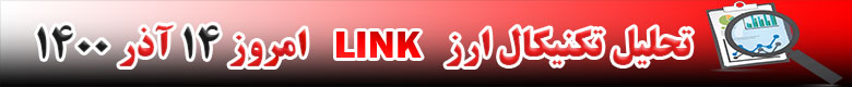 تحلیل تکنیکال ارز لینک LINK امروز 14 آذر 1400