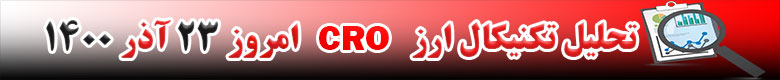 تحلیل تکنیکال ارز CRO امروز 23 آذر 1400