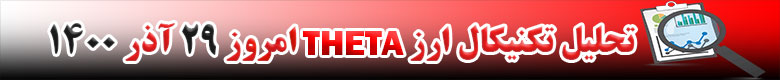 تحلیل تکنیکال ارز تتا THETA امروز 29 آذر 1400