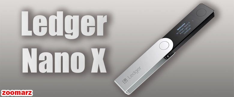 کیف پول سخت افزاری لجر نانو ایکس Ledger Nano X