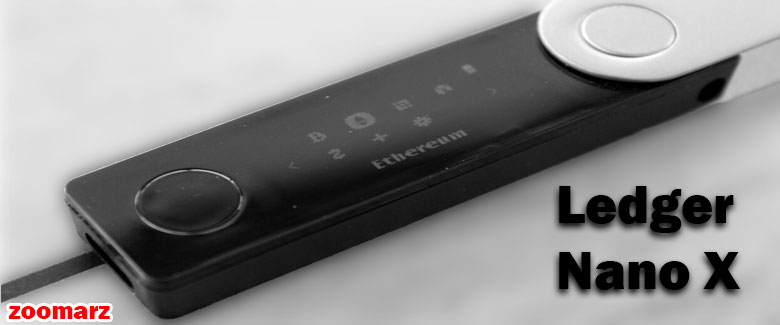 کیف پول سخت افزاری لجر نانو ایکس Ledger Nano X
