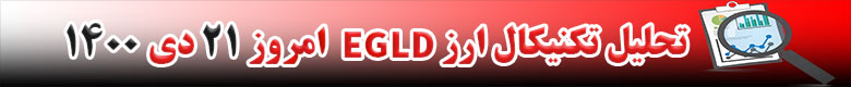 تحلیل تکنیکال ارز الروند EGLD امروز 21 دی 1400