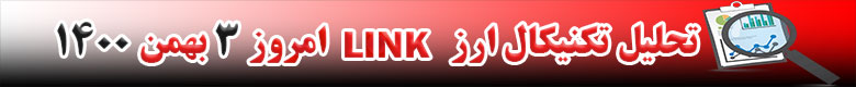 تحلیل تکنیکال ارز لینک LINK امروز 3 بهمن 1400