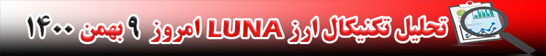 تحلیل تکنیکال ارز ترا LUNA امروز 9 بهمن 1400