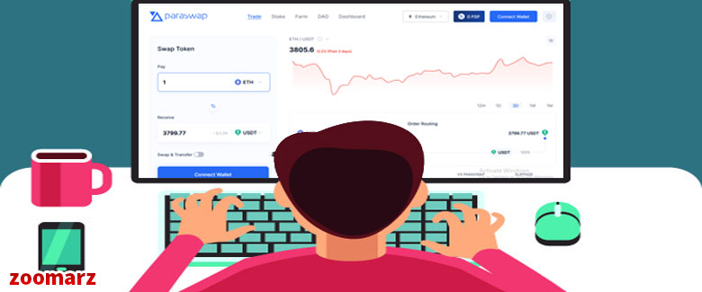 آموزش کار با صرافی پاراسواپ ParaSwap