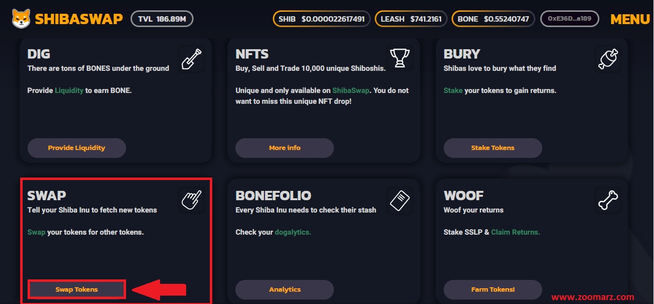 آموزش سواپ Swap در صرافی شیبا سواپ