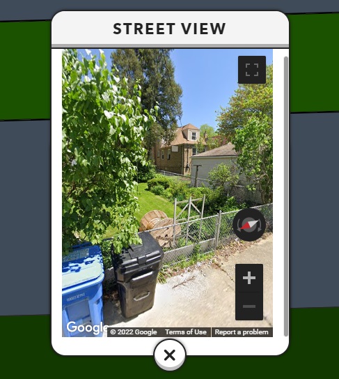 روی گزینه Street کلیک کنید
