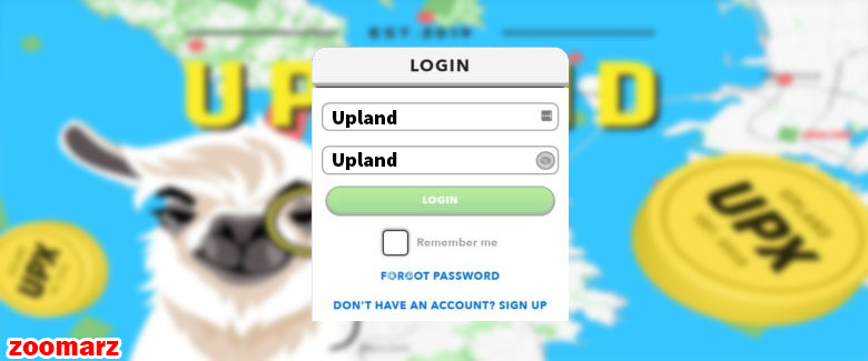 آموزش ثبت نام در بازی آپلند Upland