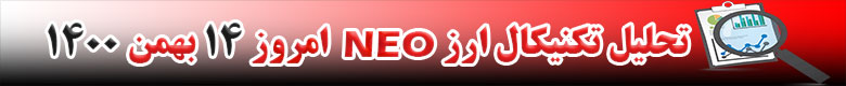 تحلیل تکنیکال ارز نئو NEO امروز 14 بهمن 1400