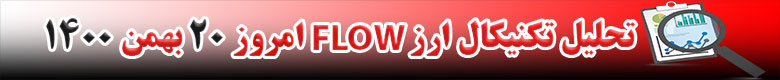 تحلیل تکنیکال ارز فلو FLOW امروز 20 بهمن 1400