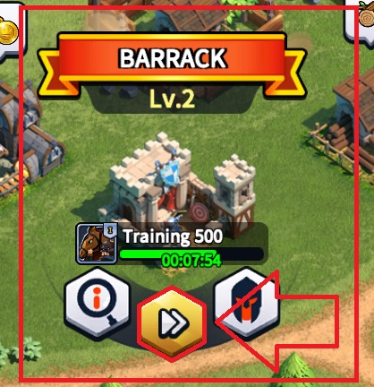 آموزش افزایش سرعت آموزش سرباز در بازی League of Kingdoms