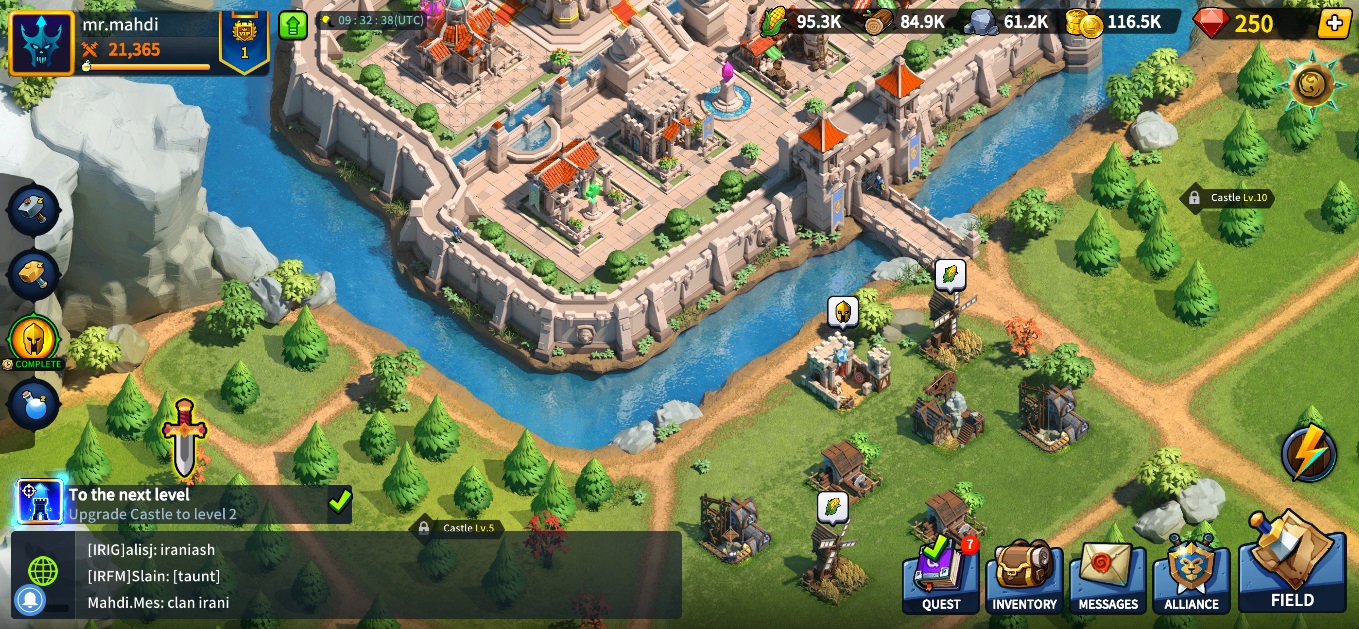 آشنایی و آموزش کامل دهکده در بازی League of Kingdoms