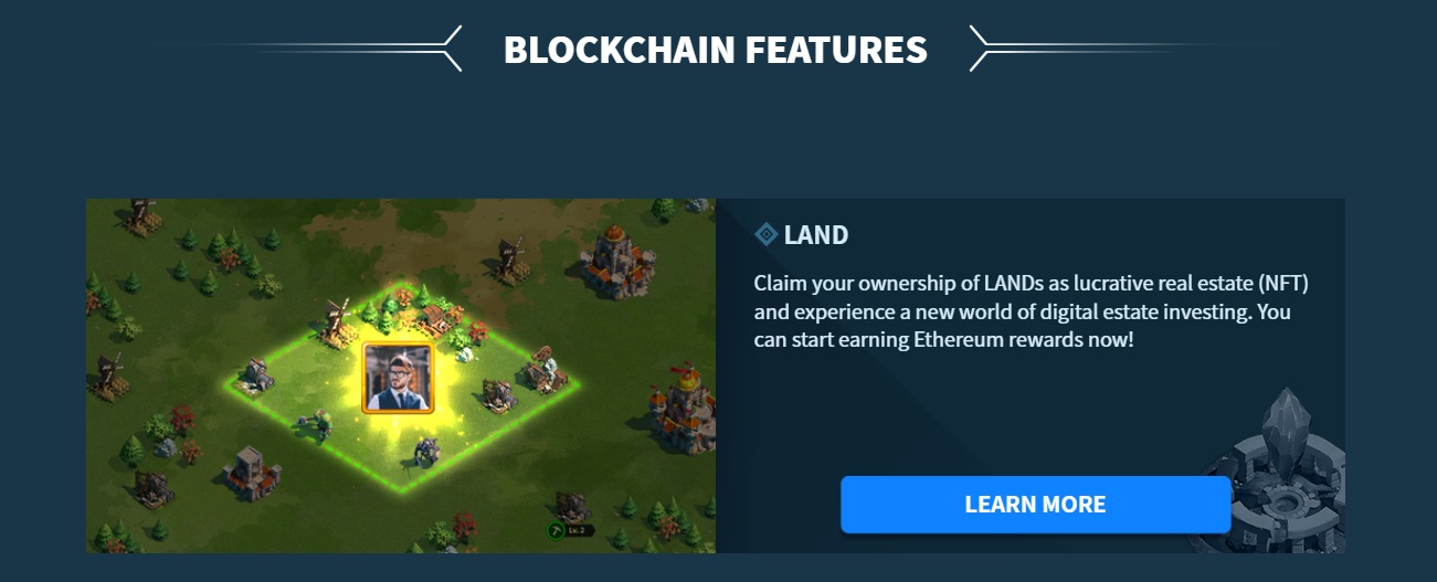 قسمت BLOCKCHAIN FEATURES