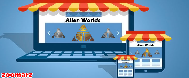 بخش استیکینگ بازی Alien Worlds