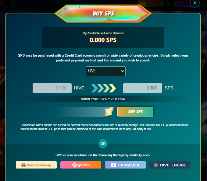در این قسمت می توانید توکن SPS را خریداری کنید