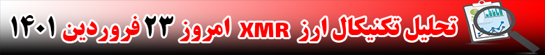 تحلیل تکنیکال ارز مونرو XMR امروز 23 فروردین 1401