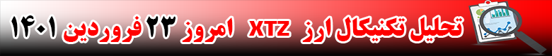 تحلیل تکنیکال ارز تزوس XTZ امروز 23 فروردین 1401