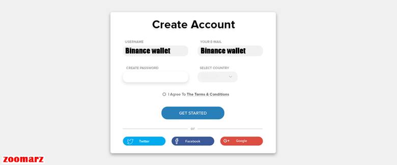 آموزش ایجاد حساب در کیف پول بایننس اسمارت چین